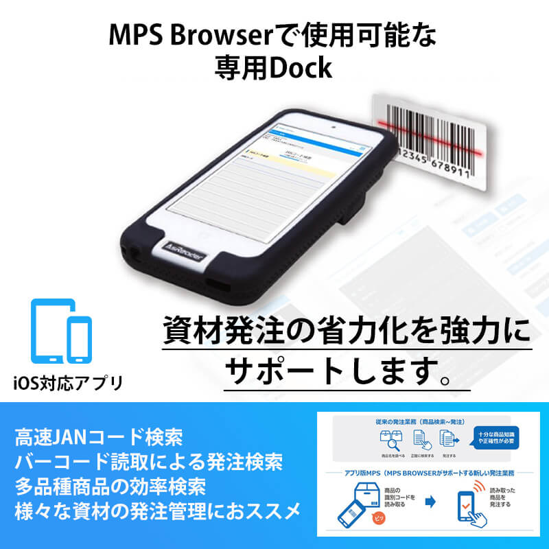 MPS Browser Dock-Typeを360度で見る