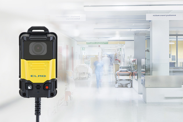 医療施設内の安全や業務状況を見える化する遠隔管理カメラ　EW-1