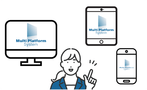 スマホでも簡単操作できるクラウドサービスMPS